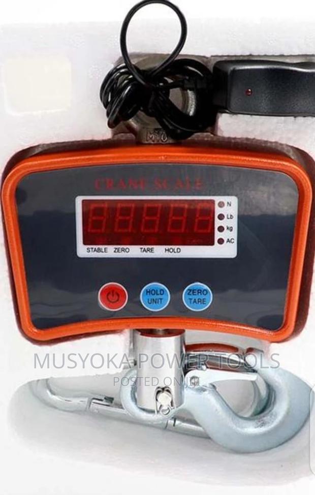 500kg Digital Crane Weighing Scale Hanging Hook