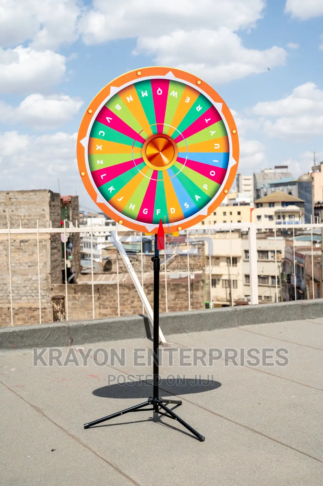 Spinning Wheel(Rotates)