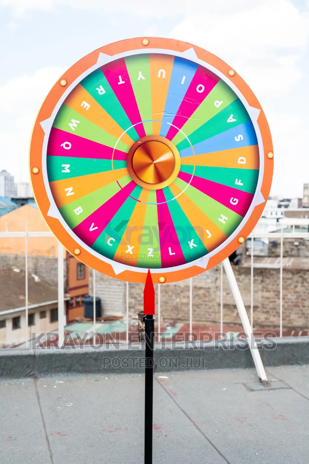 Spinning Wheel(Rotates)