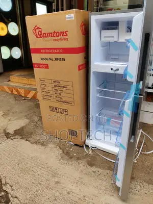 Ramtons 188litres Non Frost Double Door Fridge