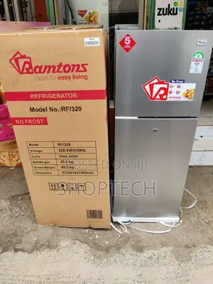 Ramtons 188litres Non Frost Double Door Fridge