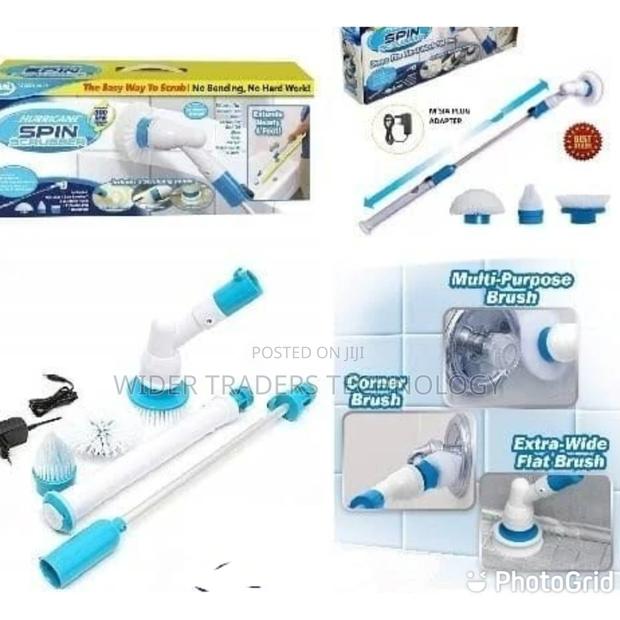 Electric Spin Scrubber Cordless Rechargeable 3in1 - thumbnail 2