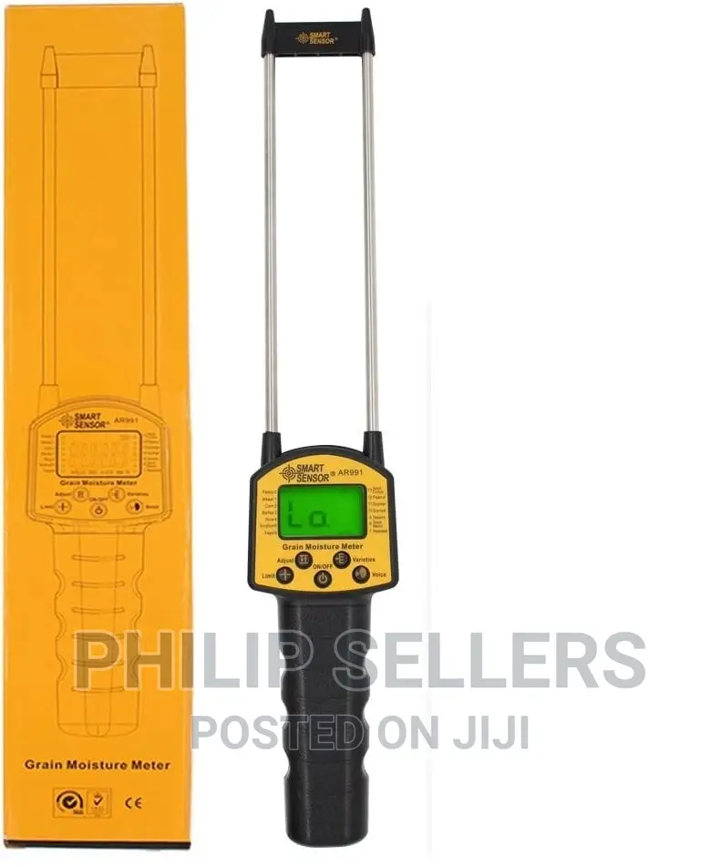 Grain Moisture Meter Corn Wheat Rice Bean Rapeseed Handheld