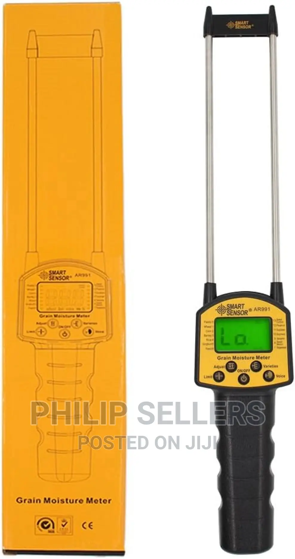 Hygrometer Humidity Meter for Wheat Corn Rice Peanut and Soy