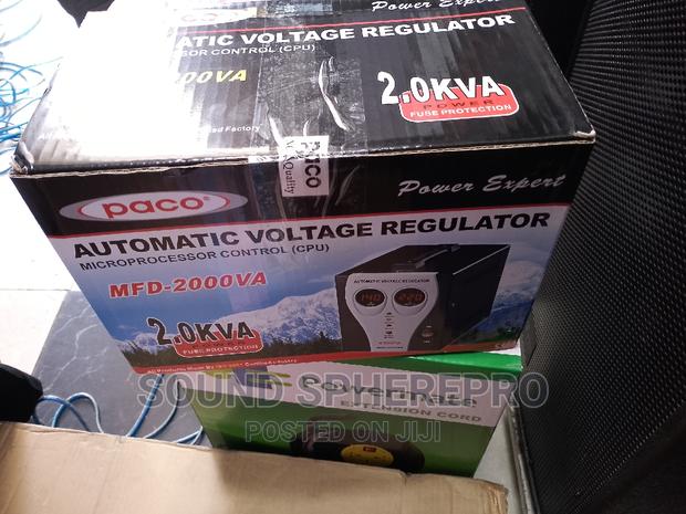 Paco 2.KVA Requlator - main view