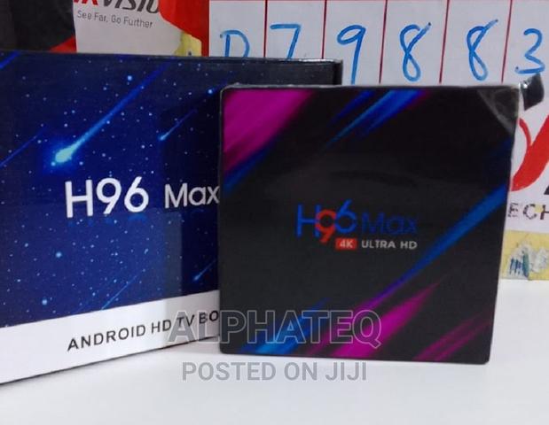 H96 Max 64-Bit Android 10 TV Box 4gb Ram, 32gb Rom - thumbnail 2