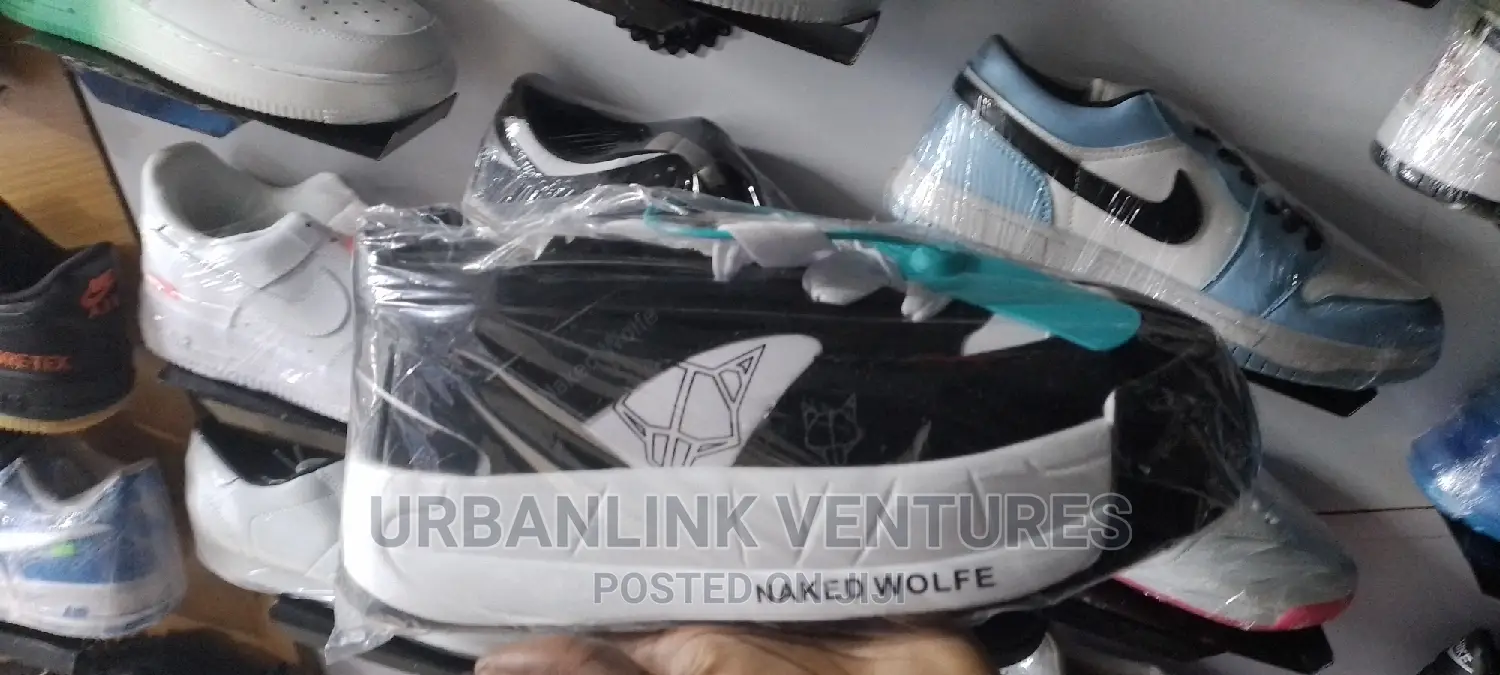 Naked Wolfe Black White Sneakers