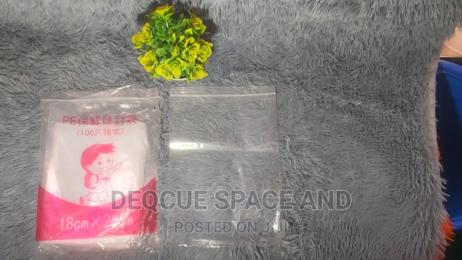 1kg Kitchen Ziplock Clear Bags in Nairobi Central Kitchenware & Cookware, Deqcue Space And