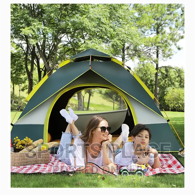3-4 Outdoor Camping Tent- Foldable
