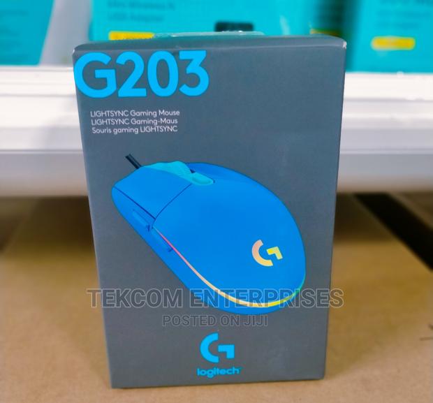 Logitech G203 LIGHTSYNC RGB 6 Button Gaming Mouse - main view