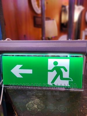 Exit Sign Glass - main view
