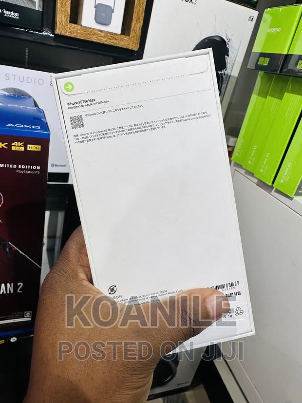 New Apple iPhone 15 Pro Max 256 GB Blue - thumbnail 3