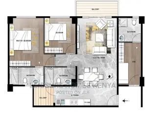 1bdrm Apartment In Kileleshwa For Sale