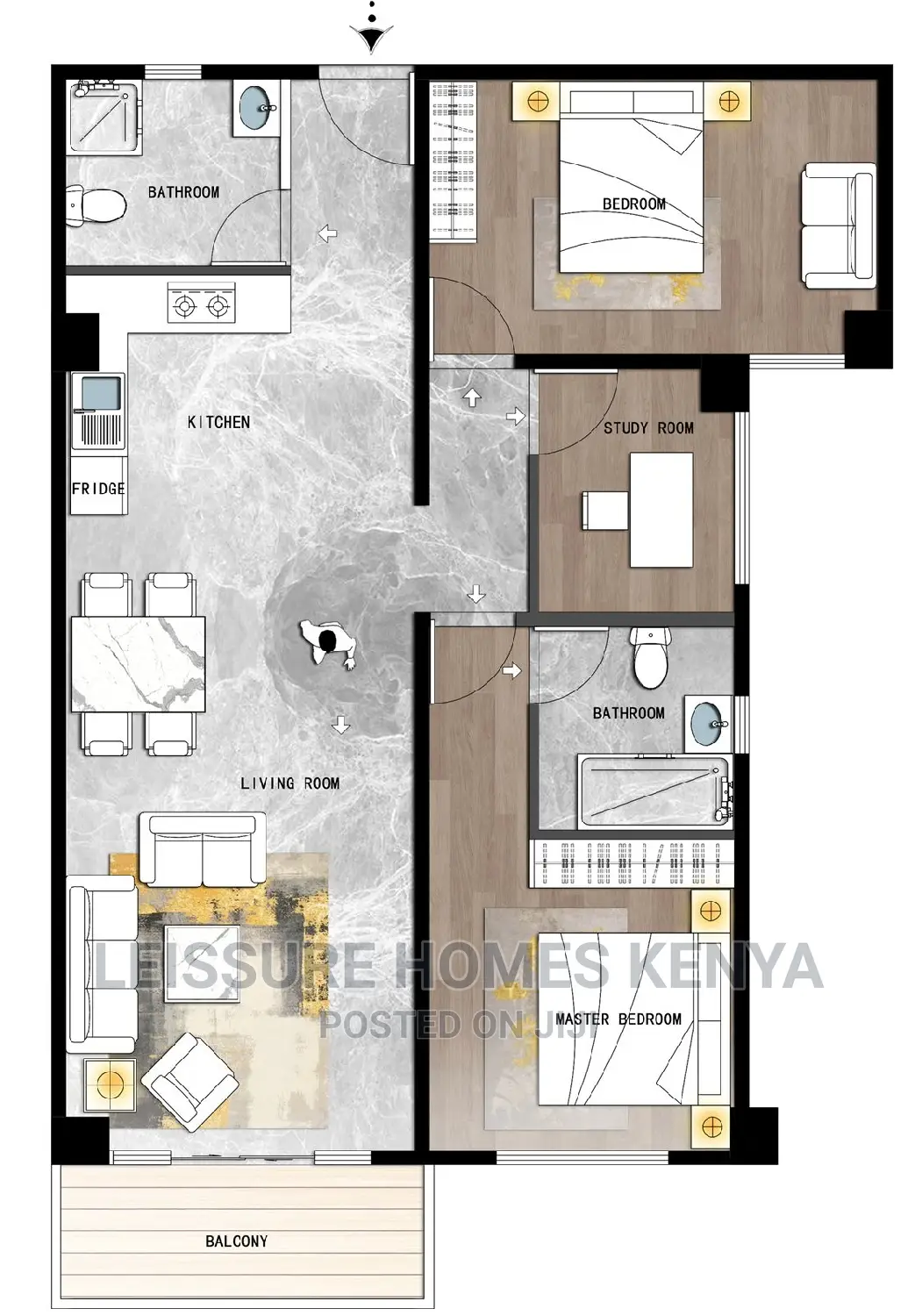 1bdrm Apartment In Kileleshwa For Sale