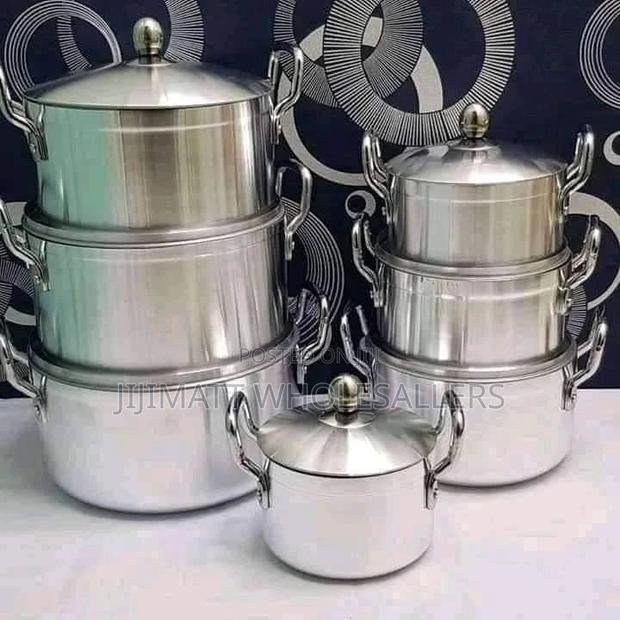 14 Pieces Tornado Cookware Stainless Set - main view