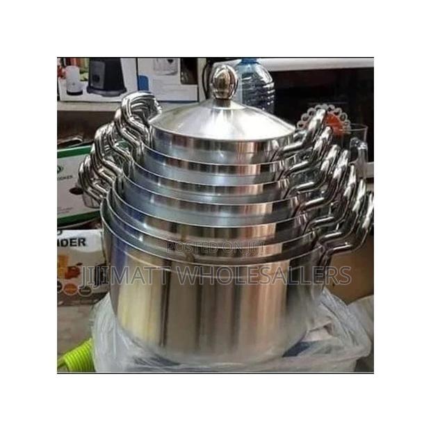 14 Pieces Tornado Cookware Stainless Set - thumbnail 3