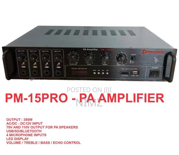 Premier Pm-15pro Amplifier - main view