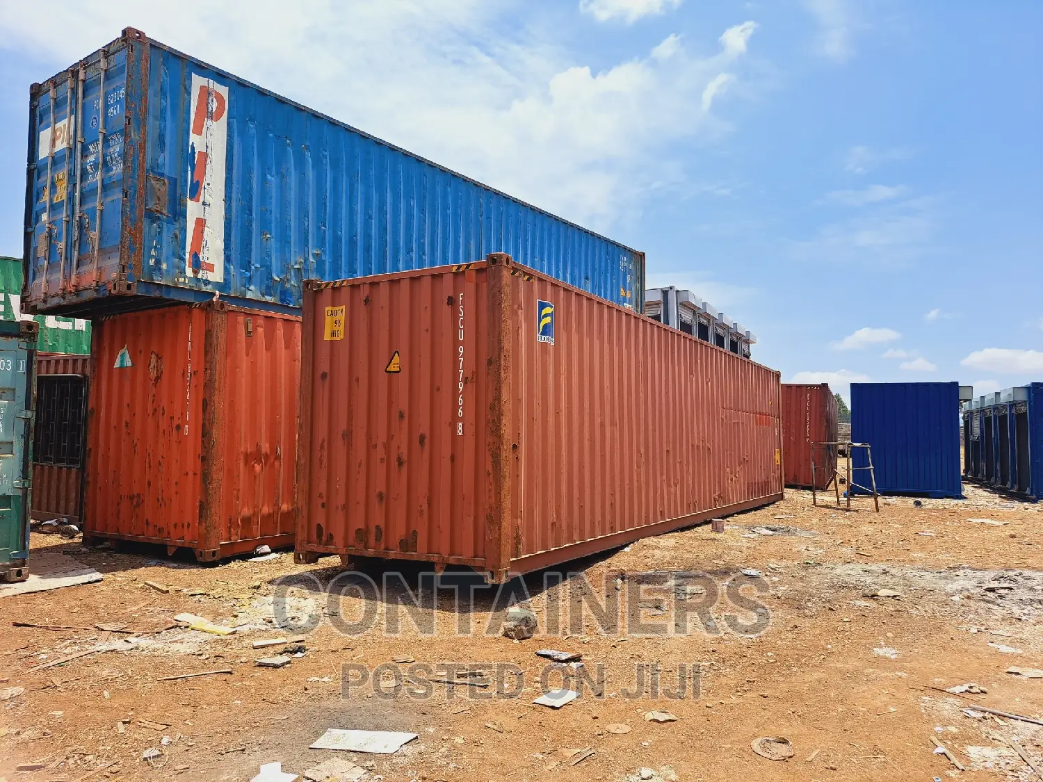 40ft Containers in Utawala Next to New Shell Petrol Station