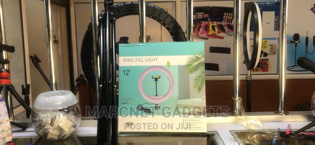 12 Inch LED Ring Light With 2.2M Tripod Stand - thumbnail 2