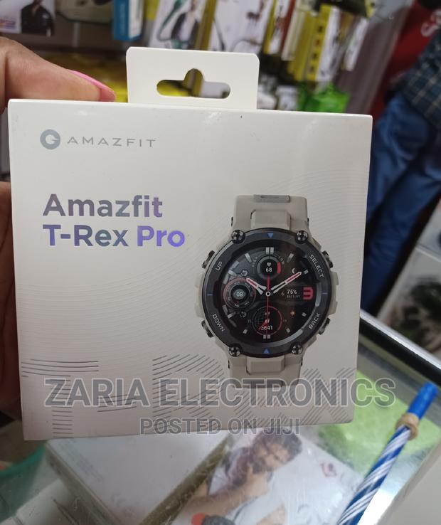 Amazifit T-Rex Pro Smart Watch, Black - main view