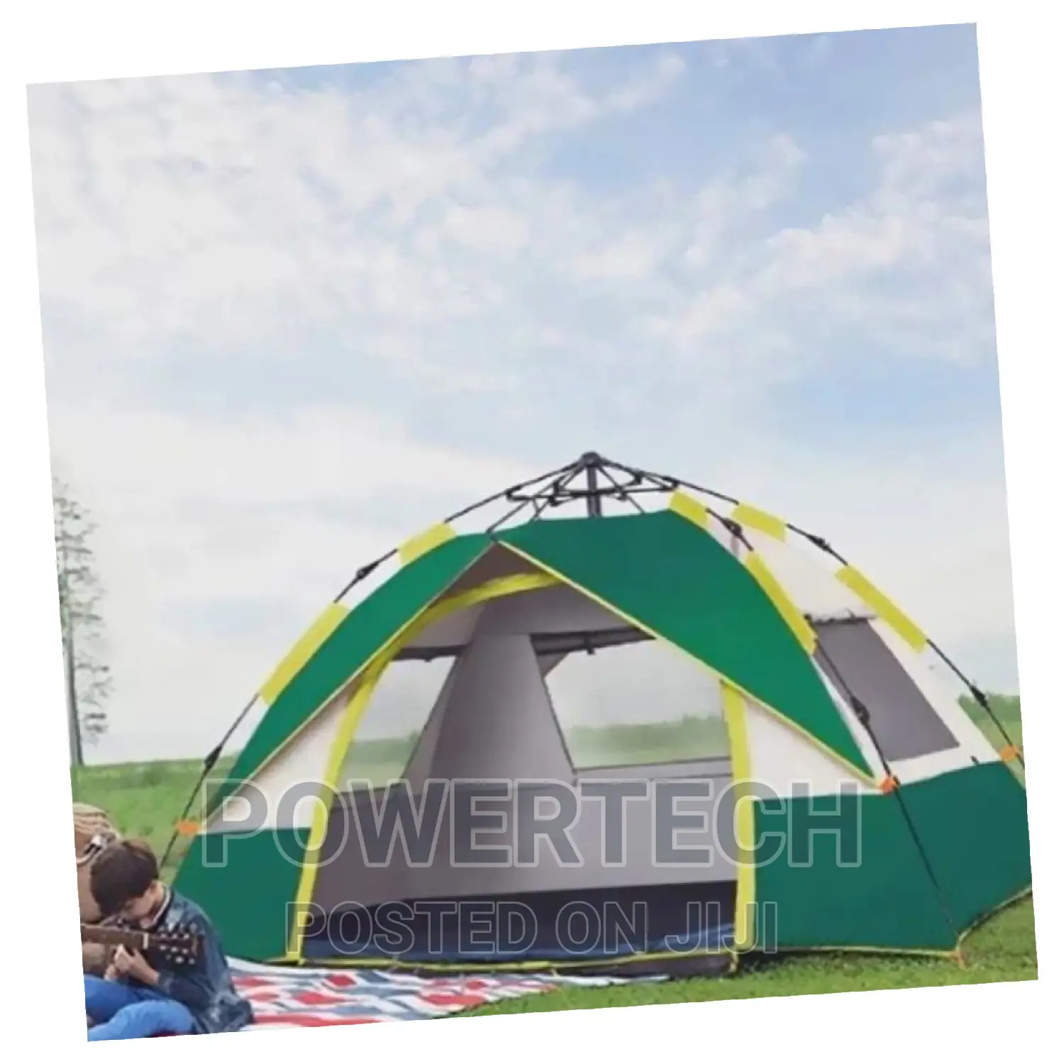 4 People Camping Tent Automatic Tent 3-4 People Waterproof.