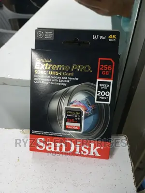 256gb Extreme Pro Sd Card