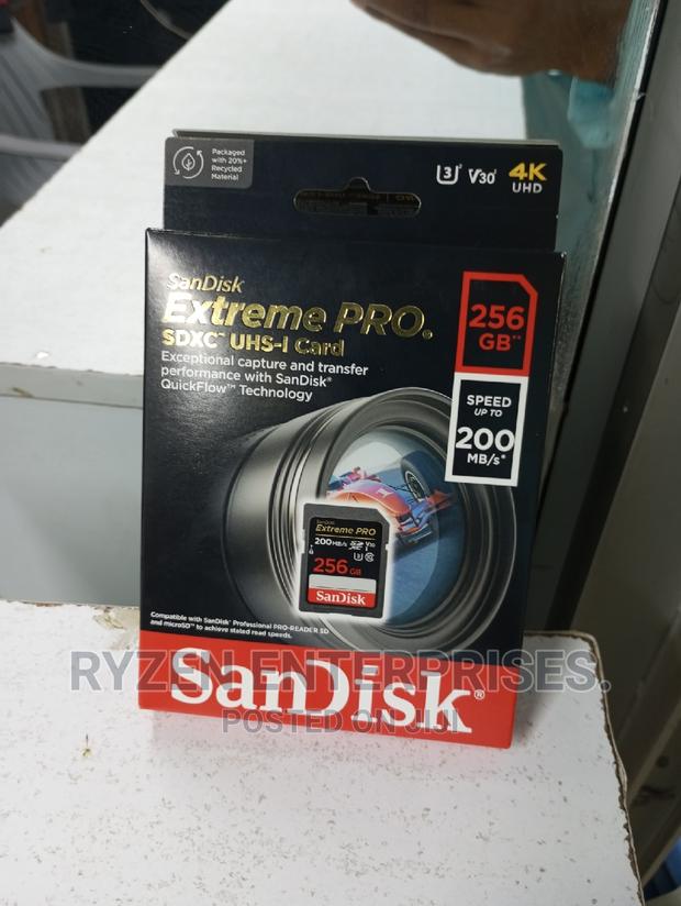 256gb Extreme Pro Sd Card - main view