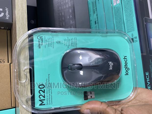 Logitech M220 Silent Wireless Mouse-Charcoal - thumbnail 4
