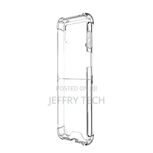 TPU Phone Protective Cover for Samsung Galaxy Z Flip 3-Trans