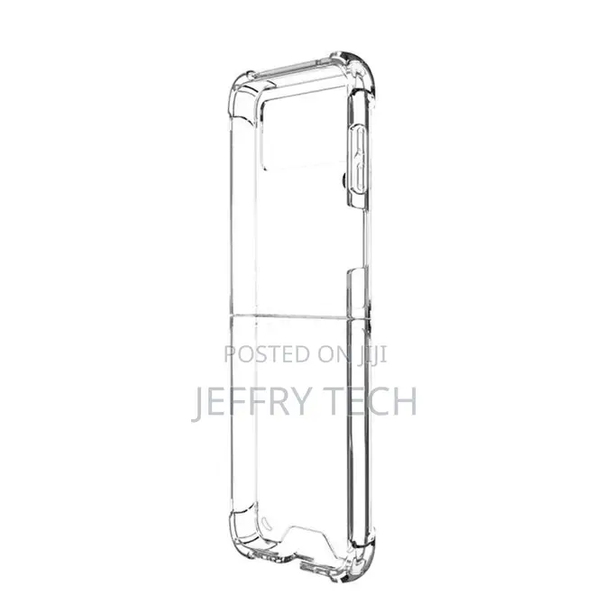 TPU Phone Protective Cover for Samsung Galaxy Z Flip 3-Trans