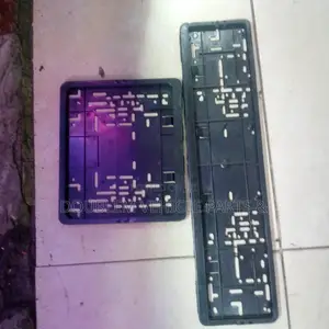 Number Plate Holders New Generation Plastic Black Universal