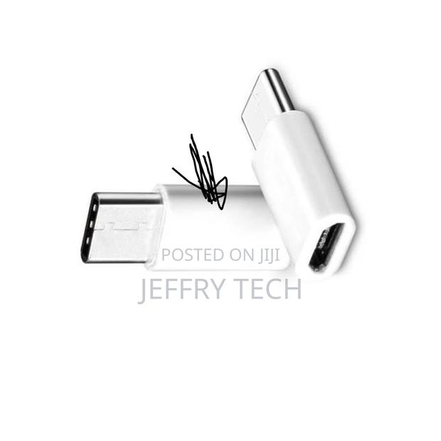 2 PCS Micro USB to Type-C Data Charging Adapter for Phone- - thumbnail 2
