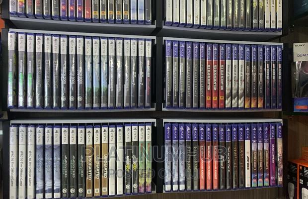 Play Station New Games - main view