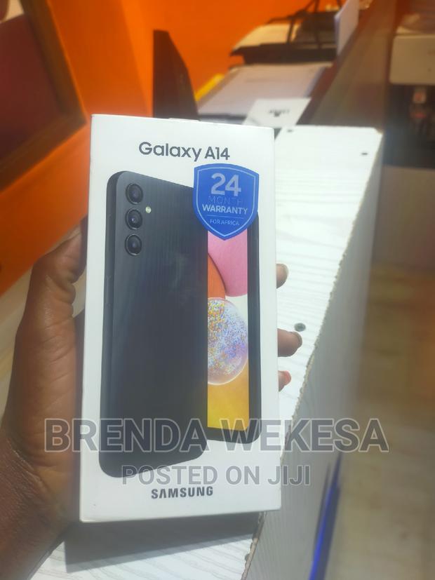 New Samsung Galaxy A14 128 GB Black - main view
