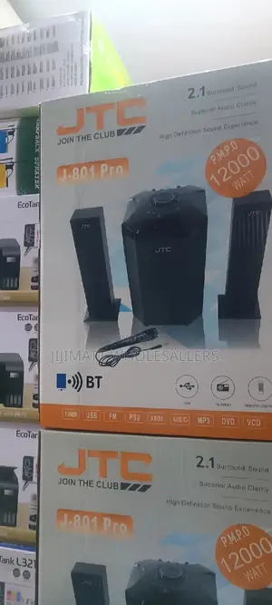 JTC 2.1ch Subwoofer Music System