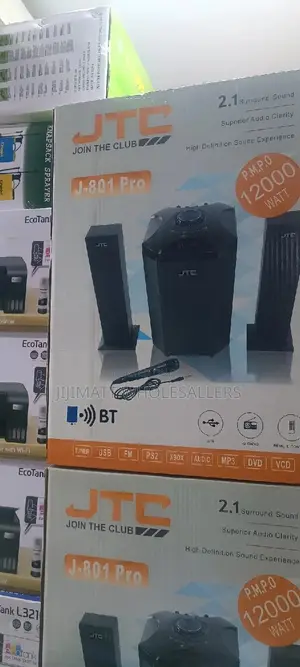 JTC 2.1ch Subwoofer Music System