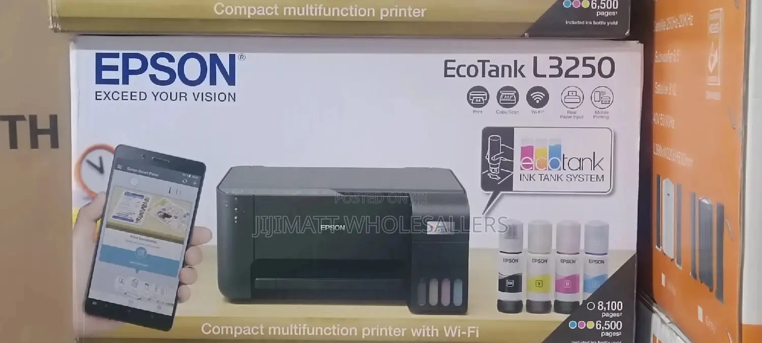 EPSON Eco Tank L3250 A4 Wifi All in One Tank Printer