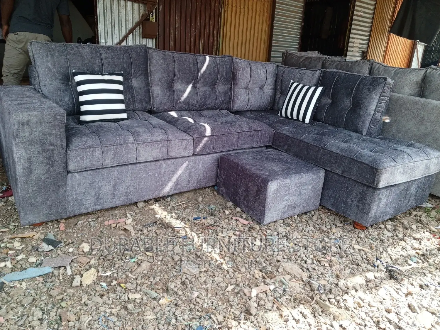 6 Seater L Shape Sofa