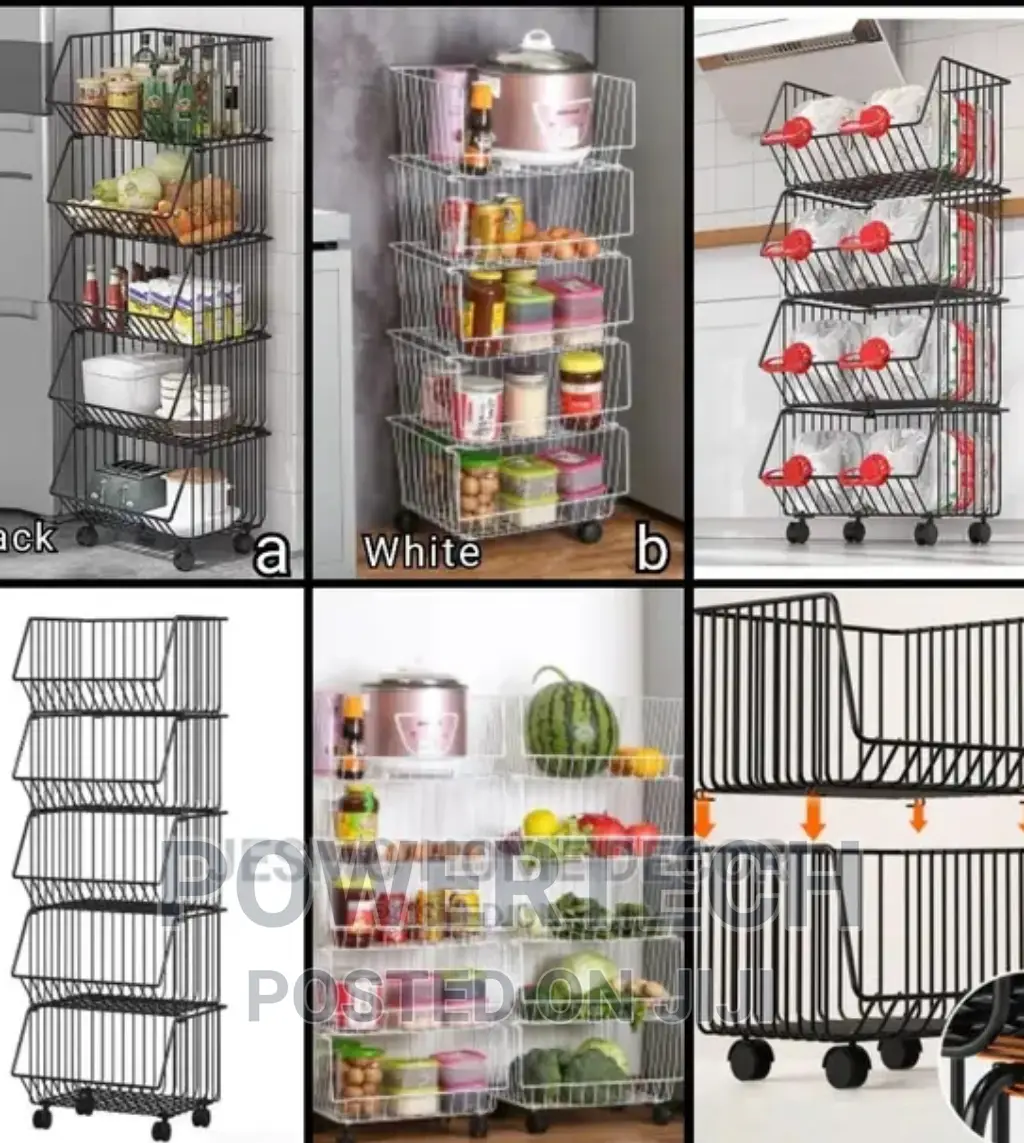 5 Tier Multipurpose Mettalic Rack.