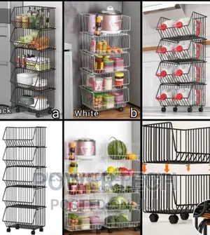 5 Tier Multipurpose Mettalic Rack.