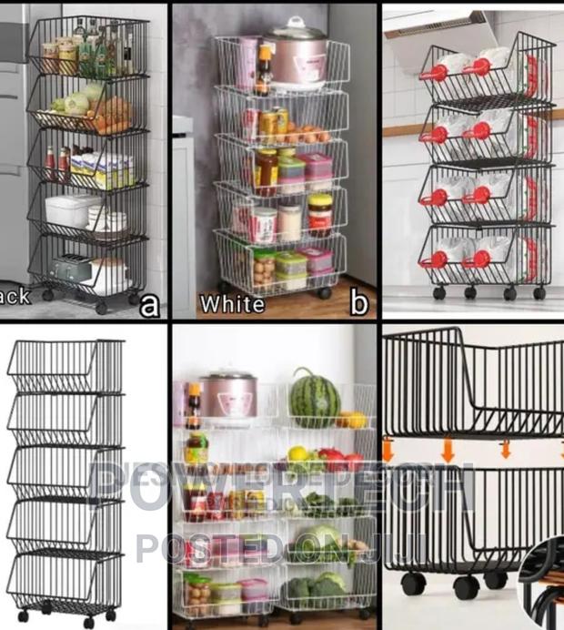 5 Tier Multipurpose Mettalic Rack. - main view