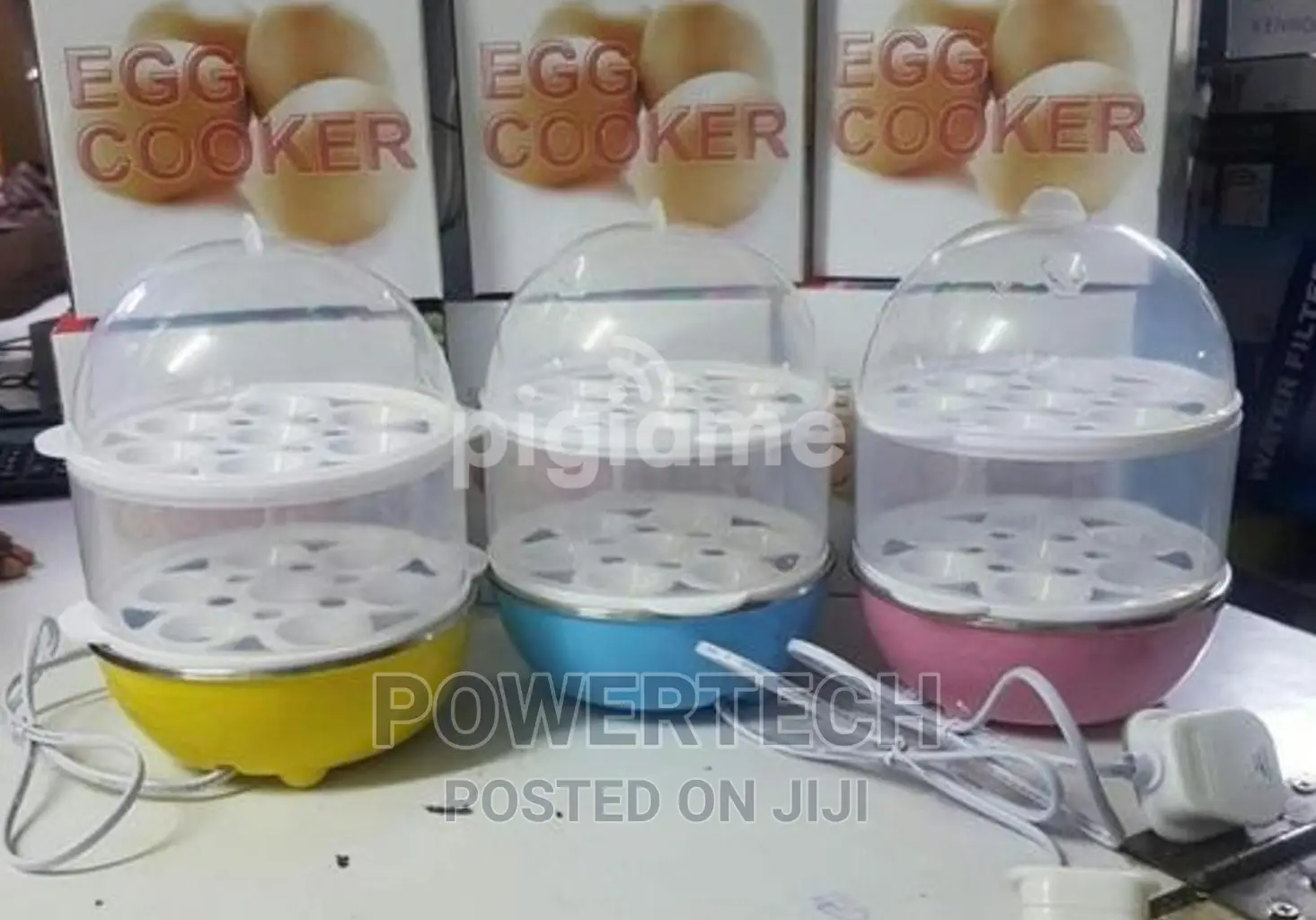 Double Egg Boiler Poacher Steaming.