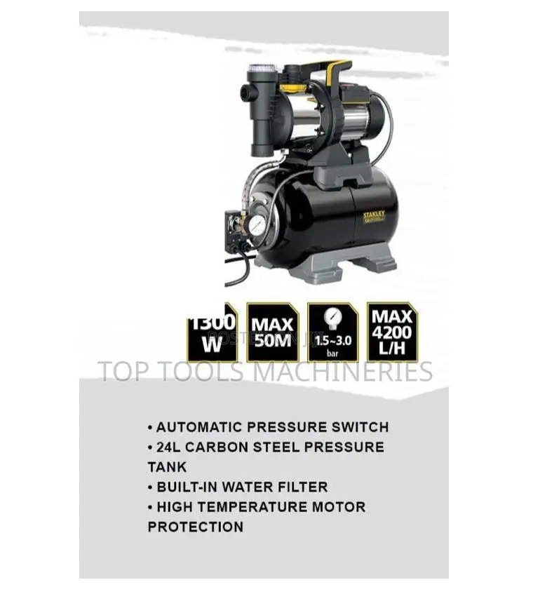 Stanley 1300w Booster Pump