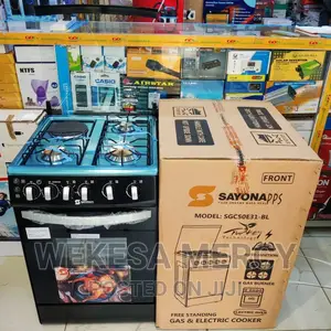 Sayona Standing Gas/Electric Cooker Sgc60e31-Cb