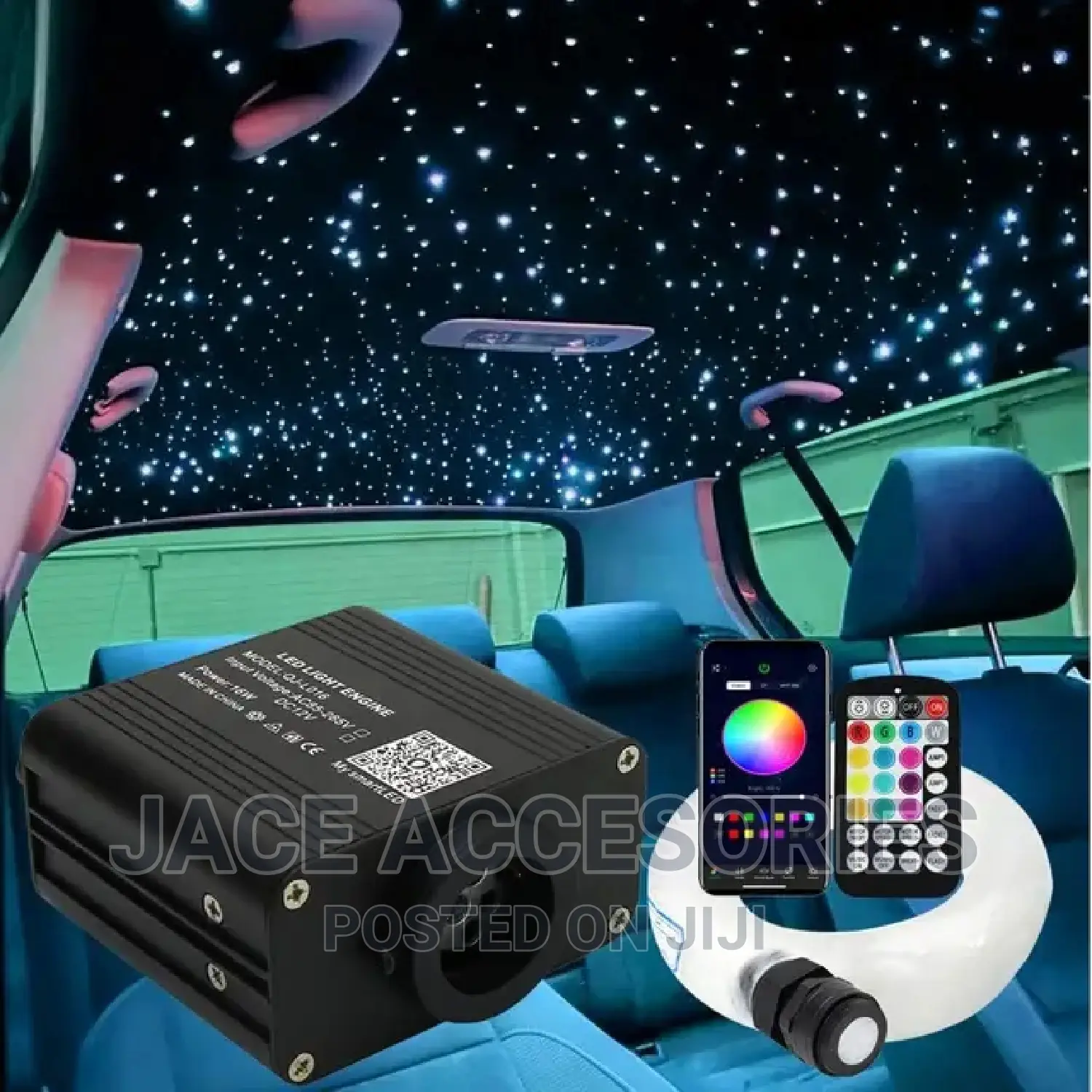 Multicolor Panel Fibre Optic Star Lights