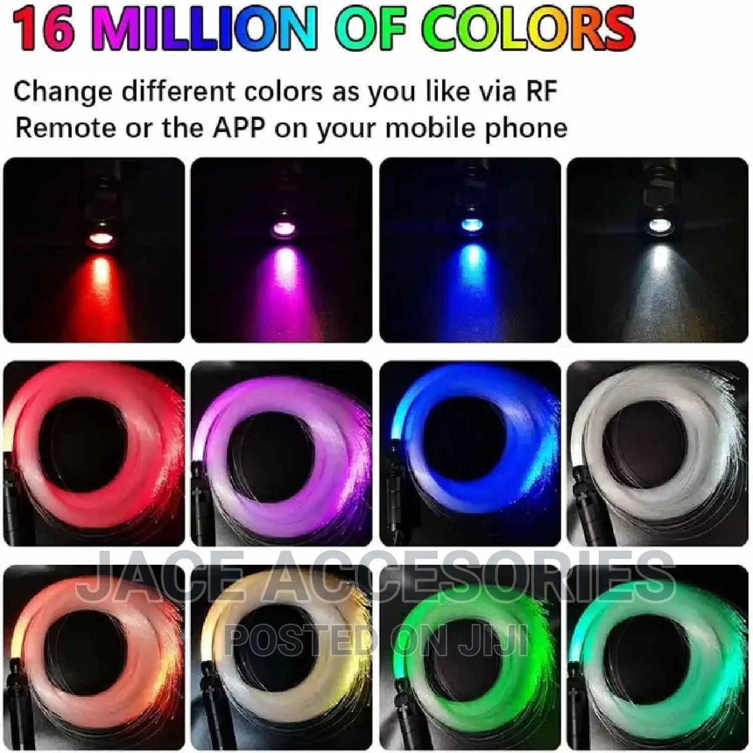 RGB App Control Car Headliner Star Lights