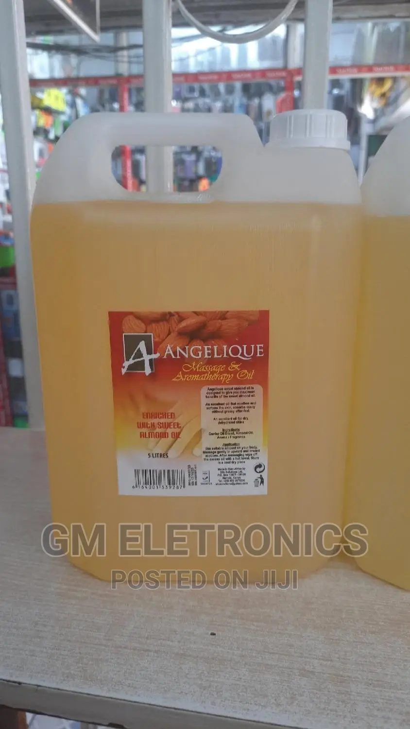 5 Litre Angelique Massage Oil.(Almond)