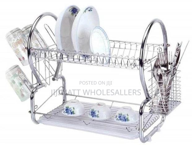 2layer Stainless Dishrack - thumbnail 2