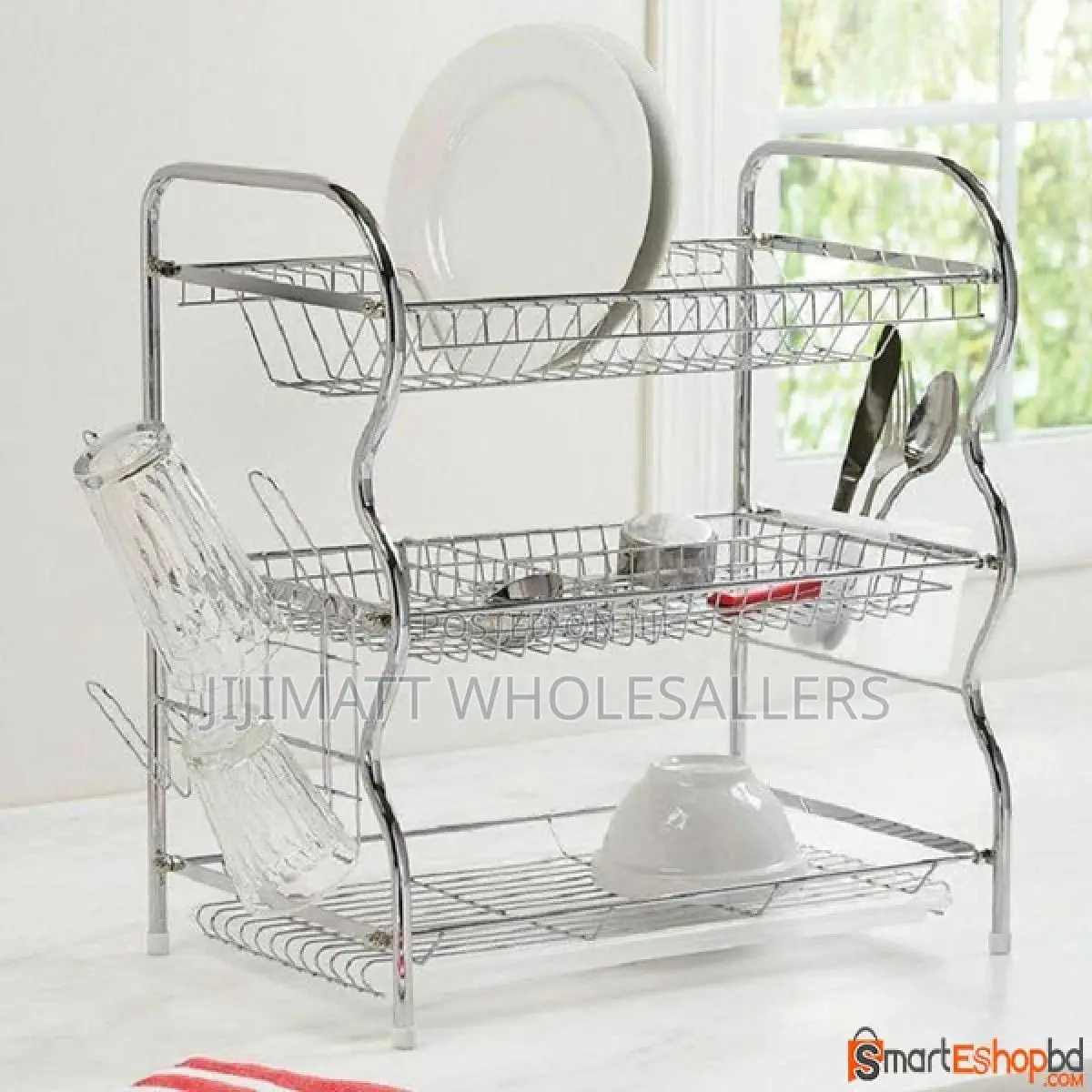 3layer Stainless Steel Dishrack