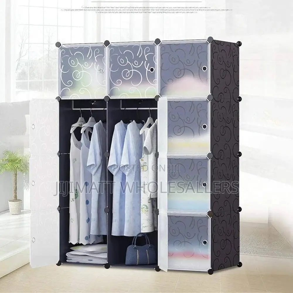 Portable Plastic Wardrobe Available